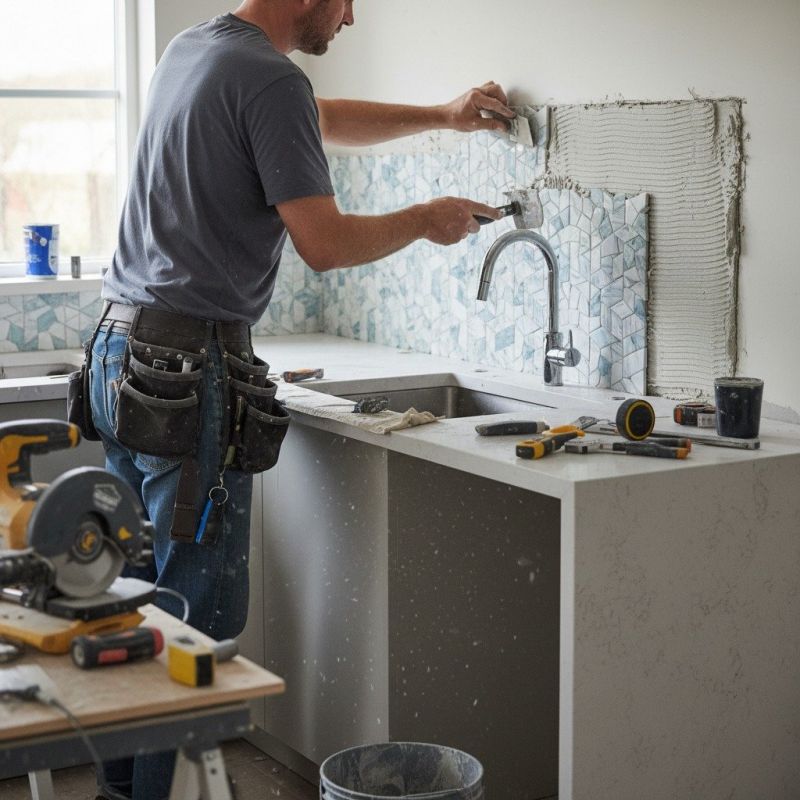 Backsplash Installation